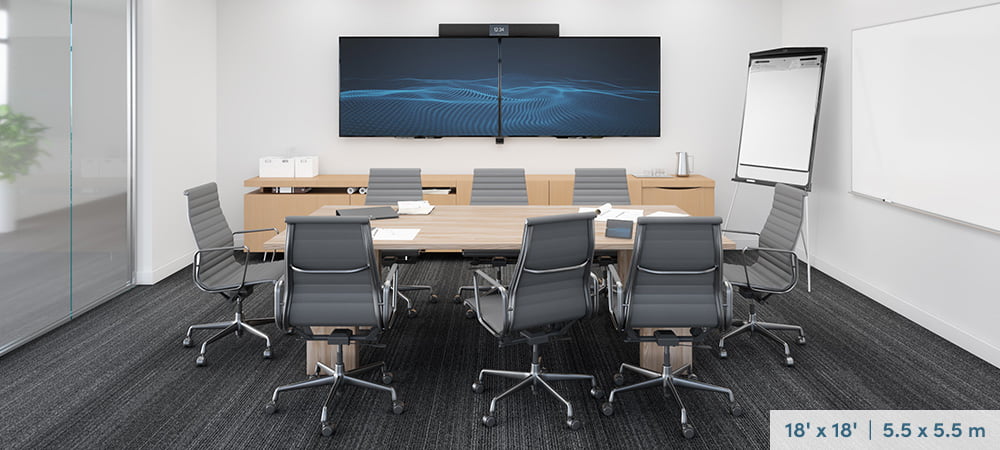 Seminar room featuring the Nureva HDL200 system
